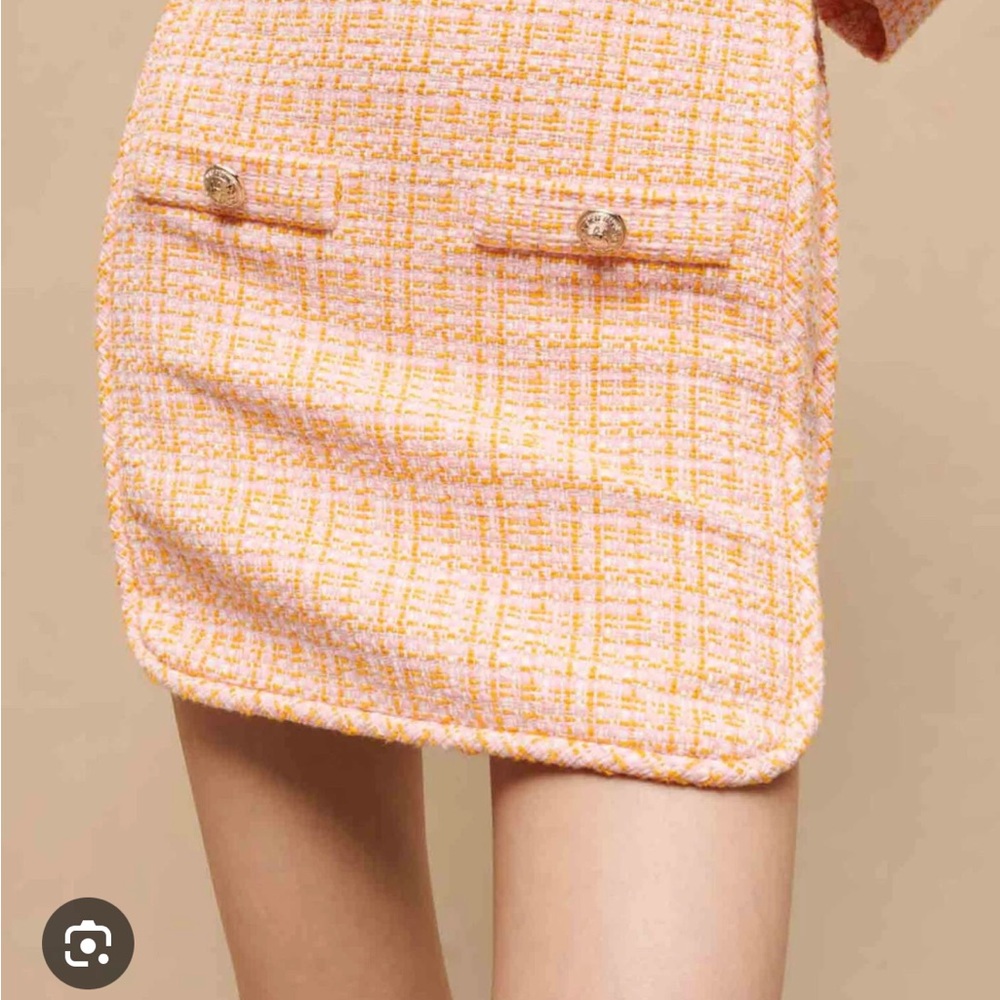 MAJE Tweed Skirt